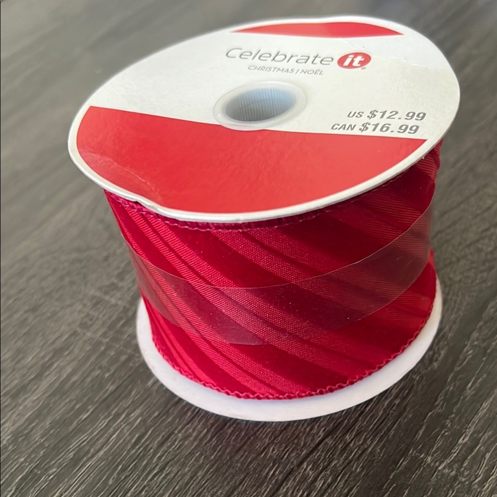 Celebrate It Red Ribbon for Home Party Supplies